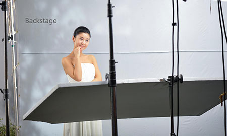Backstage，李小萌，無名攝影